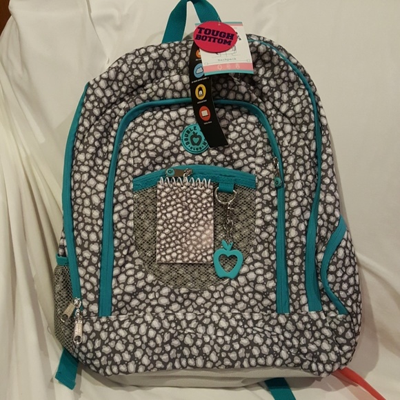 Double Dutch Club grey cheetah backpack - Picture 1 of 5